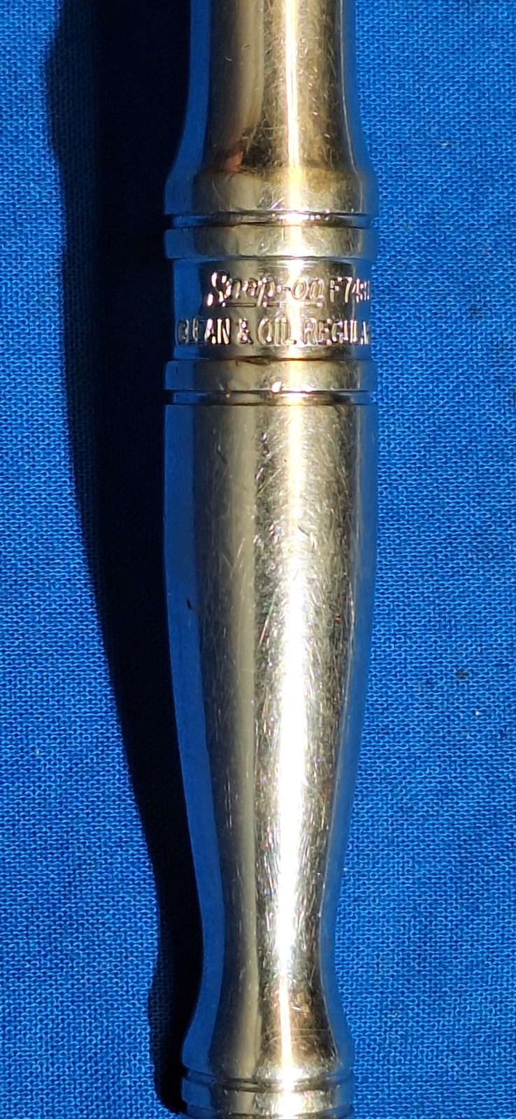 1987 Snap-On F748 10″ long swivel head 3/8″ drive ratchet
