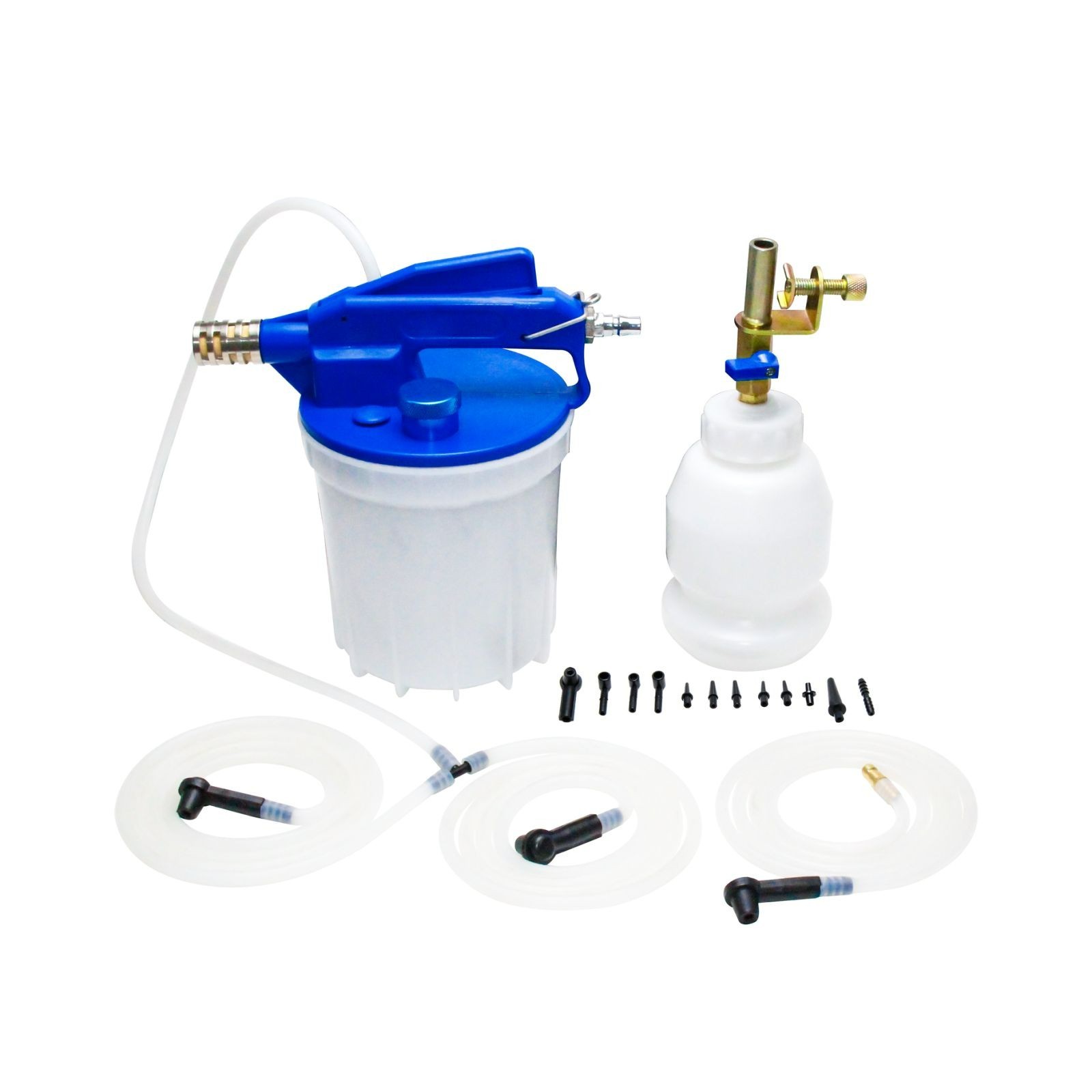 2L Pneumatic Car Vehicle Changer Vacuum Brake Fluid Bleeder Extractor Pump Kit