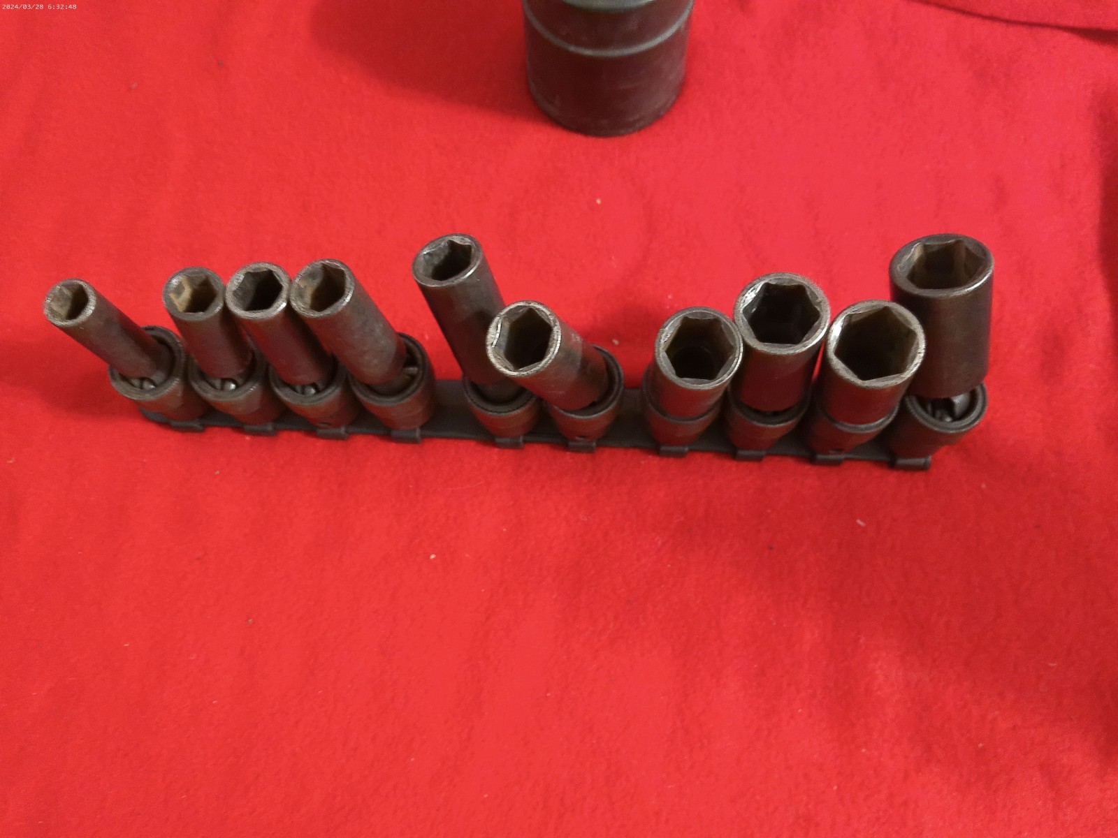 Grey Pneumatic 10 Piece 3/8″ Drive deep Swivel Metric Impact Socket Set 6PT