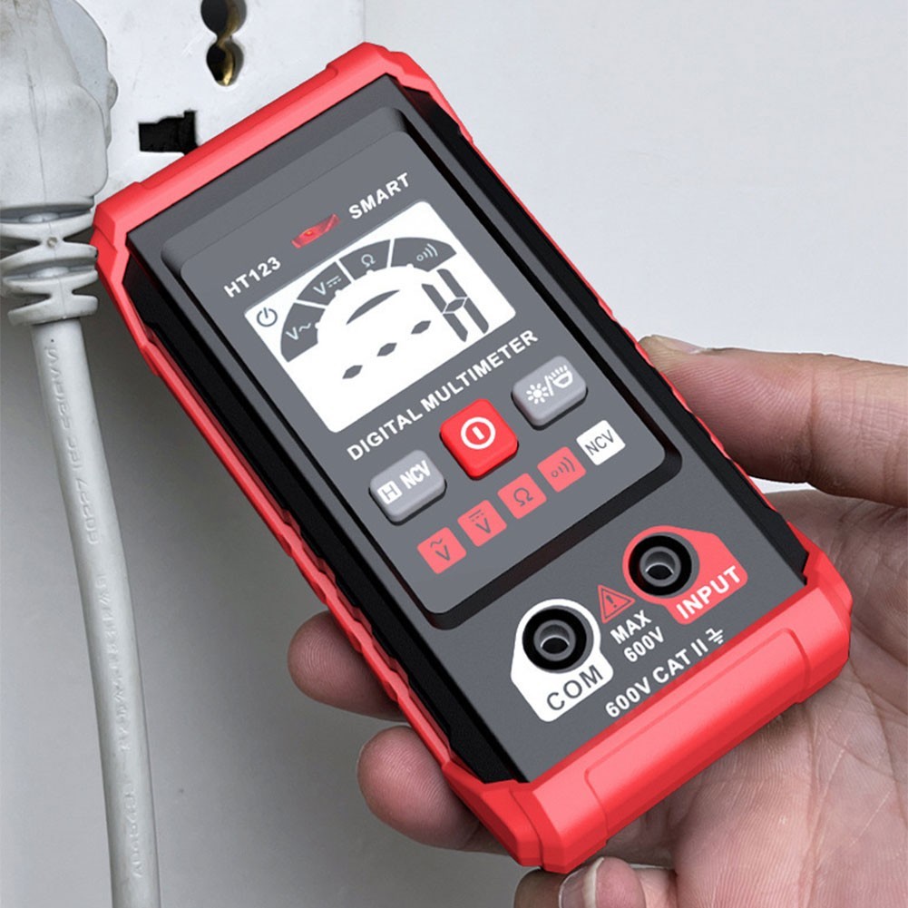 AC DC Multimeter with Backlight Portable Design for Home Improvement Projects