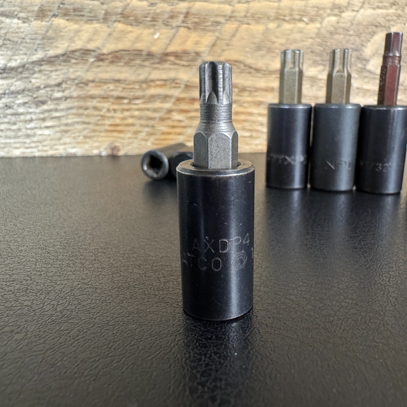 7pc Lot Matco Tools Torx & Hex Bit Sockets 1/4″ & 3/8″ Drive, T30, T45, T47 USA