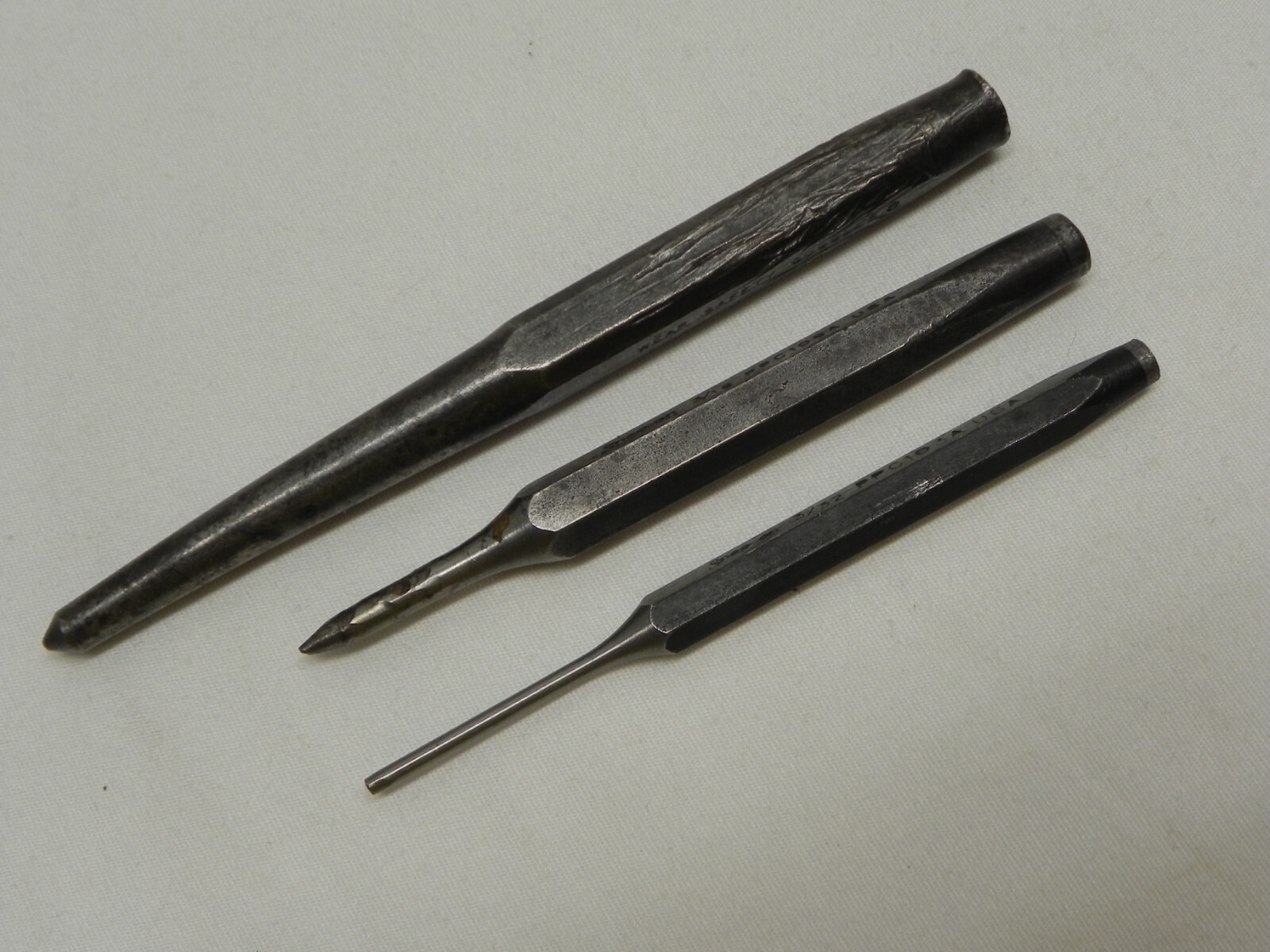 Snap-On 3 Piece Center & Pin Punch Set LOT9243