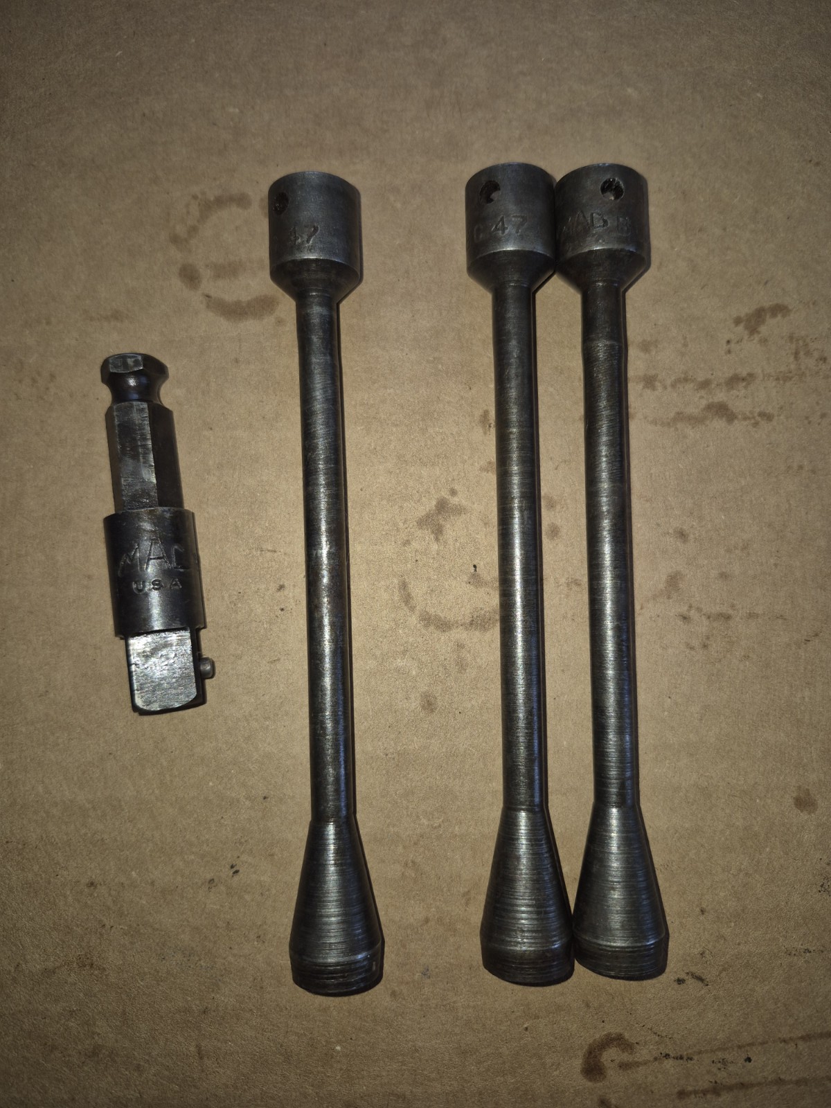 Mac Tools Wheel Torque Sockets Bc 47 And Hex Shank Driver