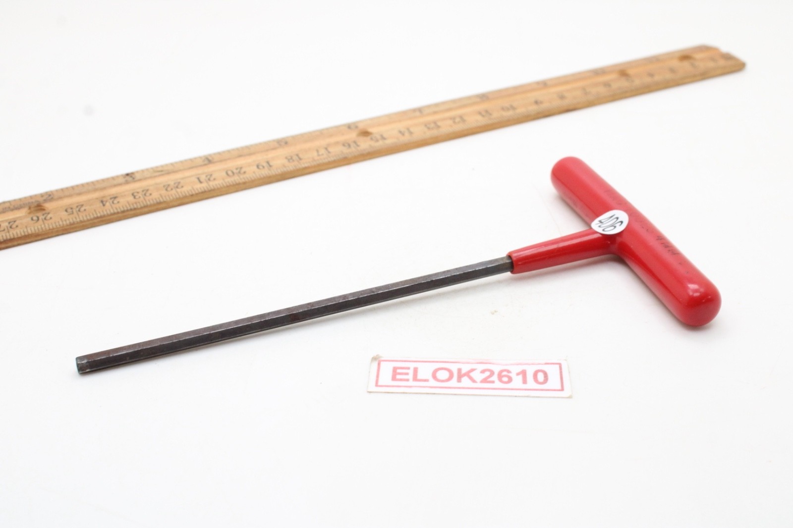 Mac Tools 4mm Metric T-Handle Hex Key Red Handle USA