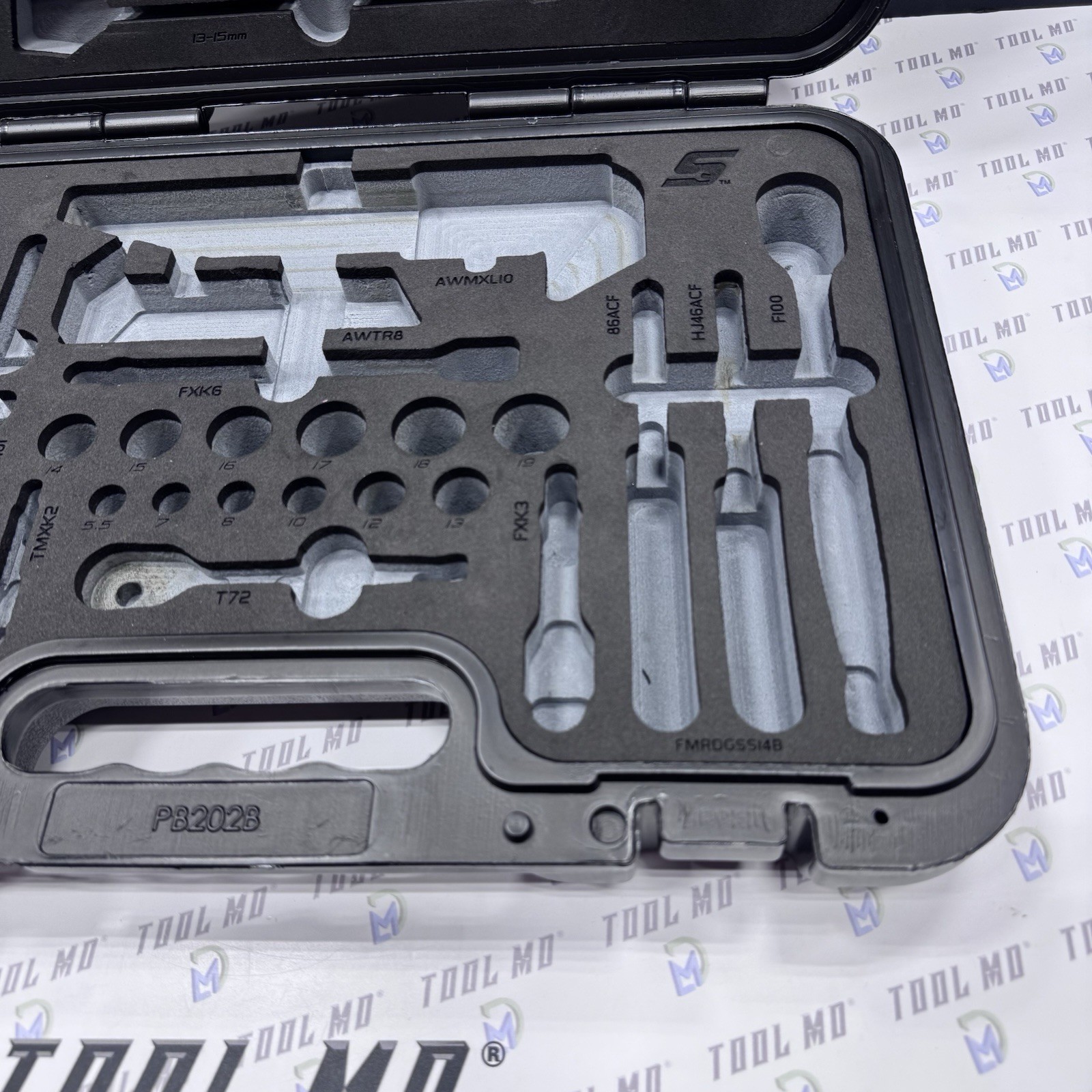 Snap-on Tools 43pc Road Side General Service Set CASE & FOAM ONLY 243RDGSSFDT