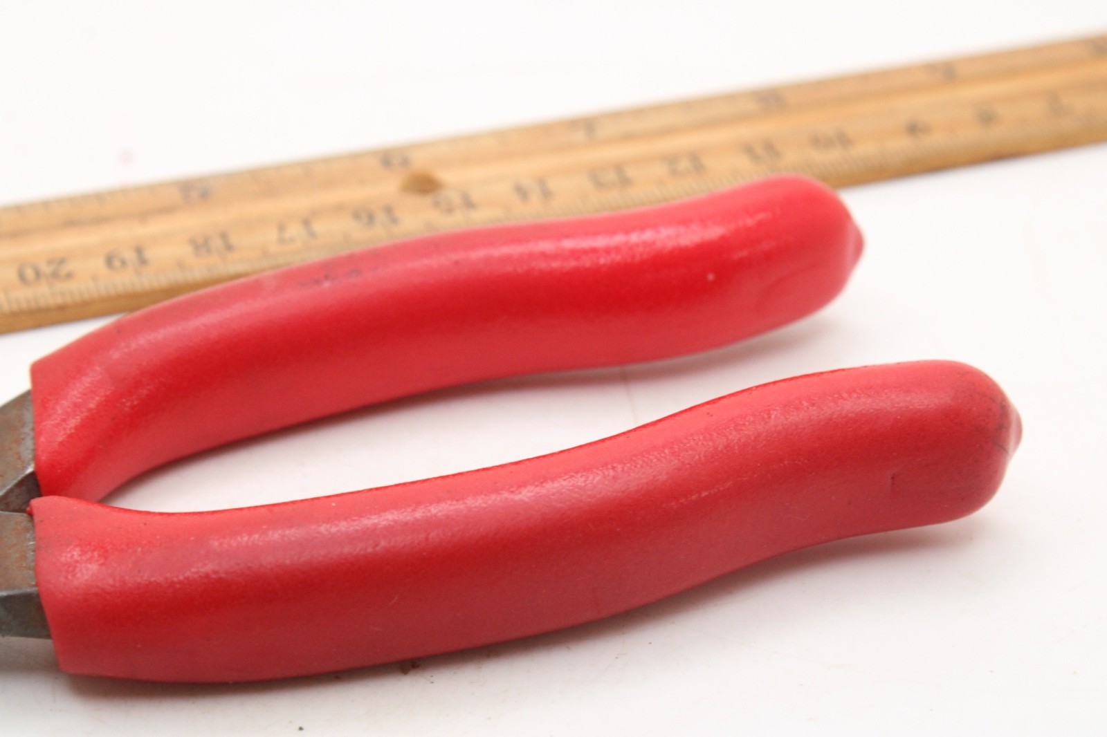 Snap-on Tools 86CF Power Edge Diagonal Cutters Red Grip 6.5″ USA