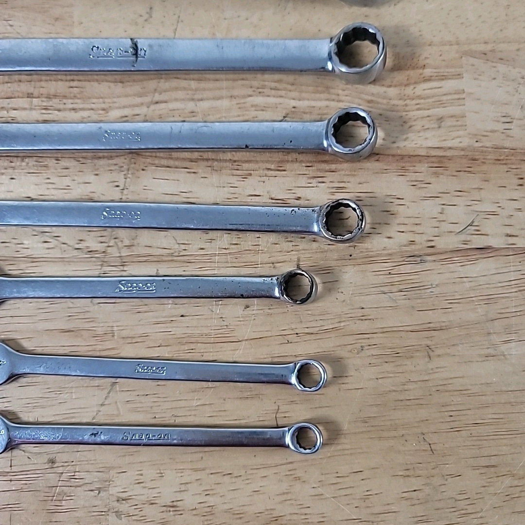 Snap-on Underline Metric Wrench OEXM 6,7,8,10,11,13,14,15,16,17,18,19mm 12 Pt