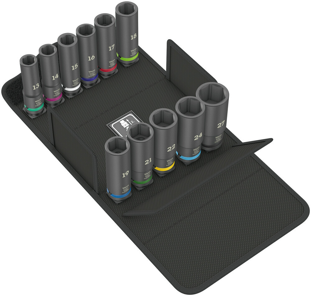 Wera 004841, 8790 C Impaktor Deep Set 1, 11 pieces