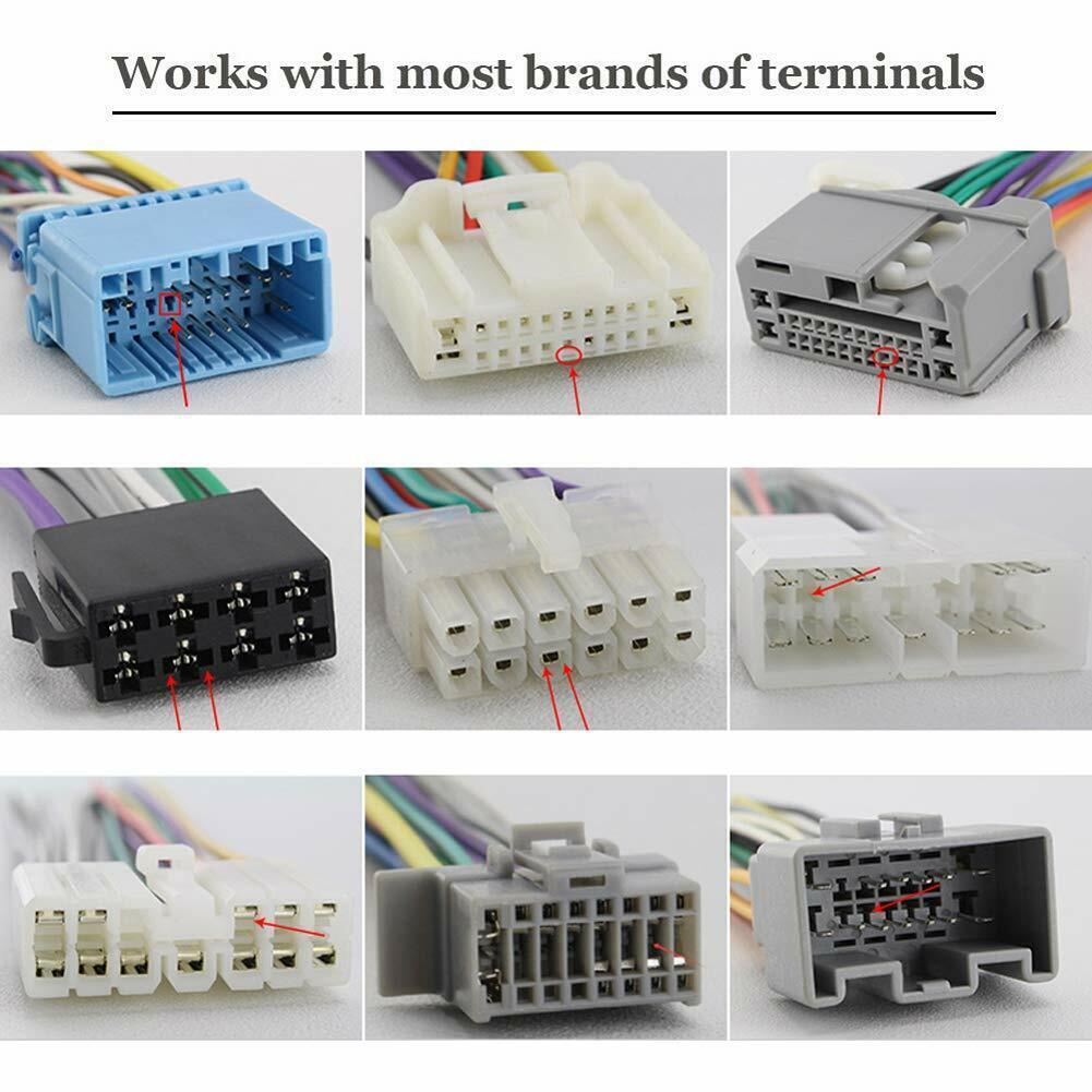 Compact 26-in-1 Automotive Terminal Removal & Installer Toolkit