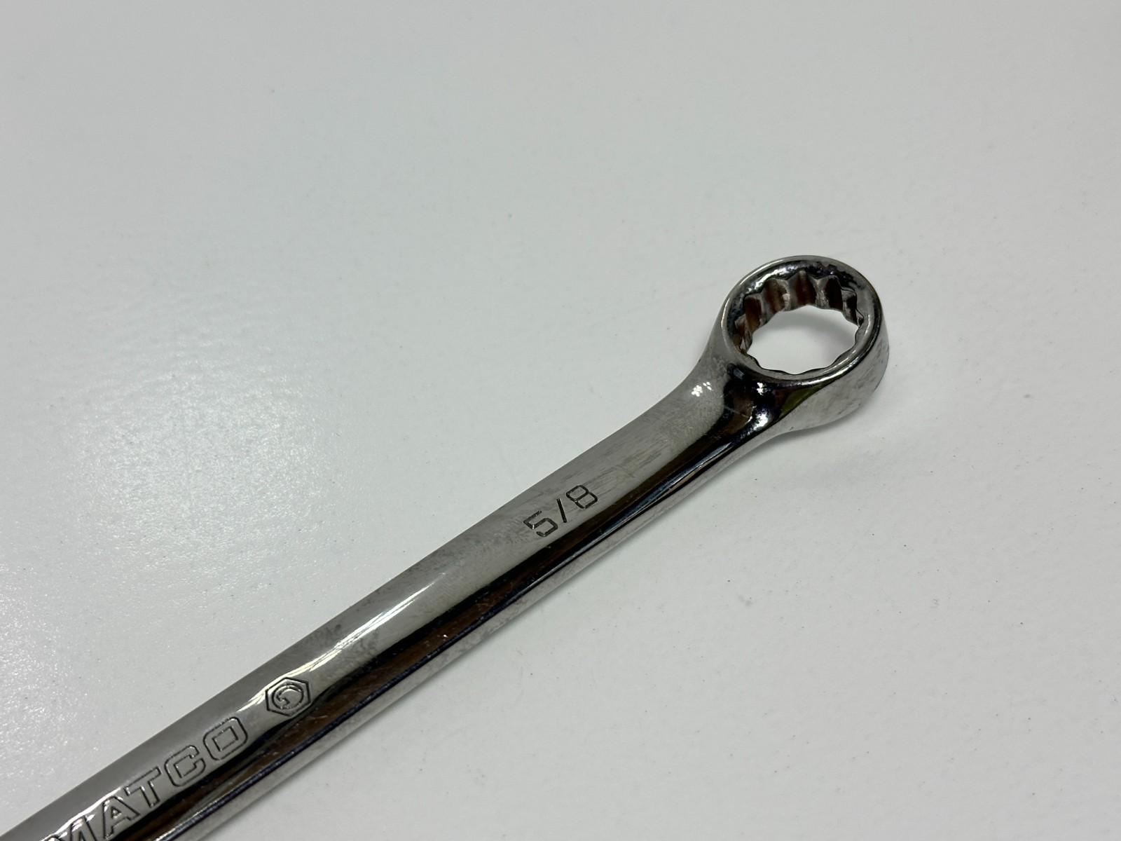 Matco Tools USA RCL202 5/8″ Long Chrome Combination Wrench, 12 Point