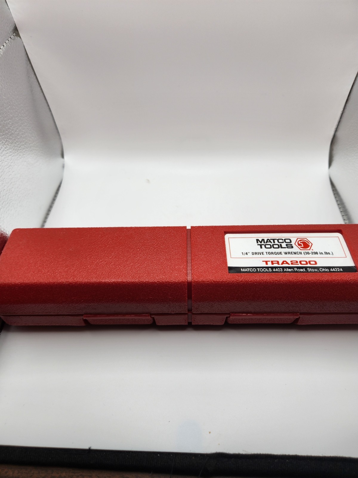 Matco Tools TRA200 Socket Wrench Replacement Case – Red – Case Only No Tool