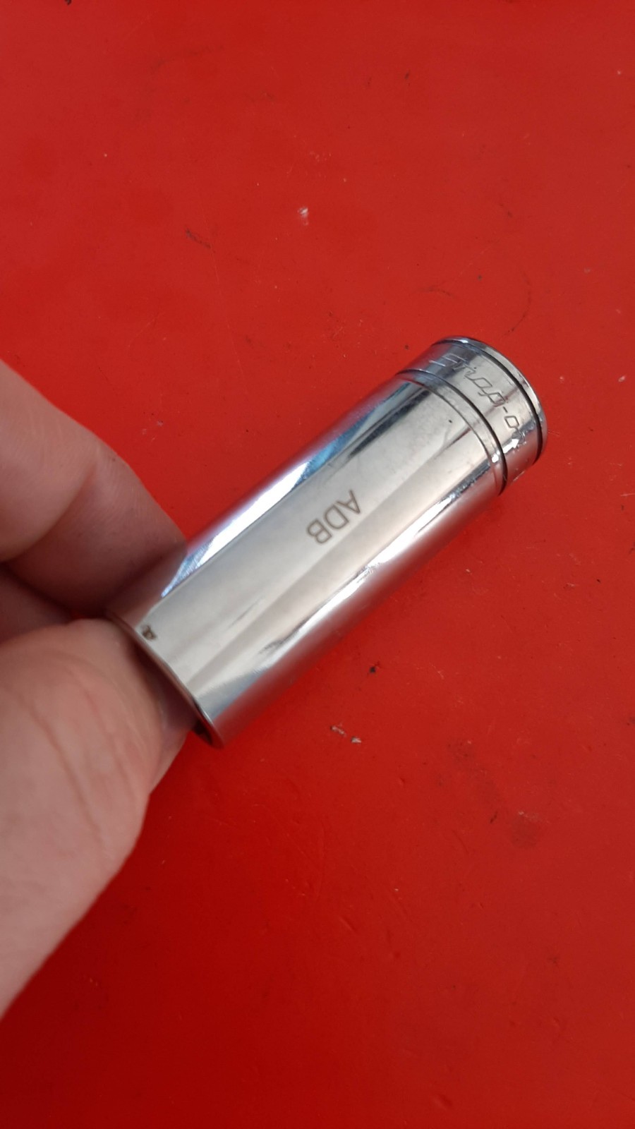 Snap-on Tools USA SFS241 3/8″ Drive 3/4″ 6pt Point Deep Chrome Socket Engraved