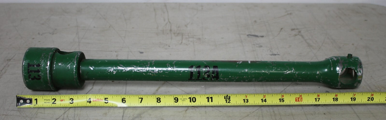 Williams U.S.A X-115 1 inch x 18″ Drive Extension with X-1258 1 13/16″ Socket