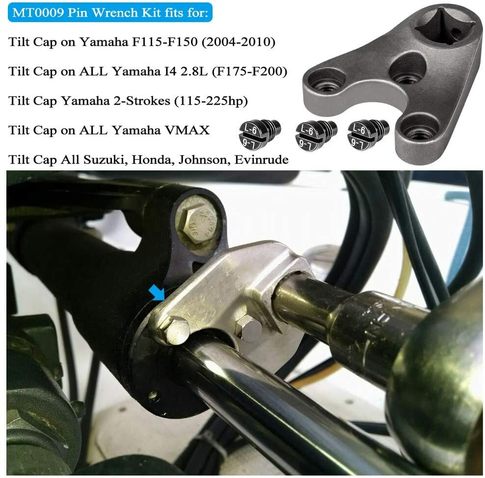 Outboard Trim/Tilt Pin Wrench MT0009-35mm x 6mm for Showa, Yamaha, Suzuki, Honda