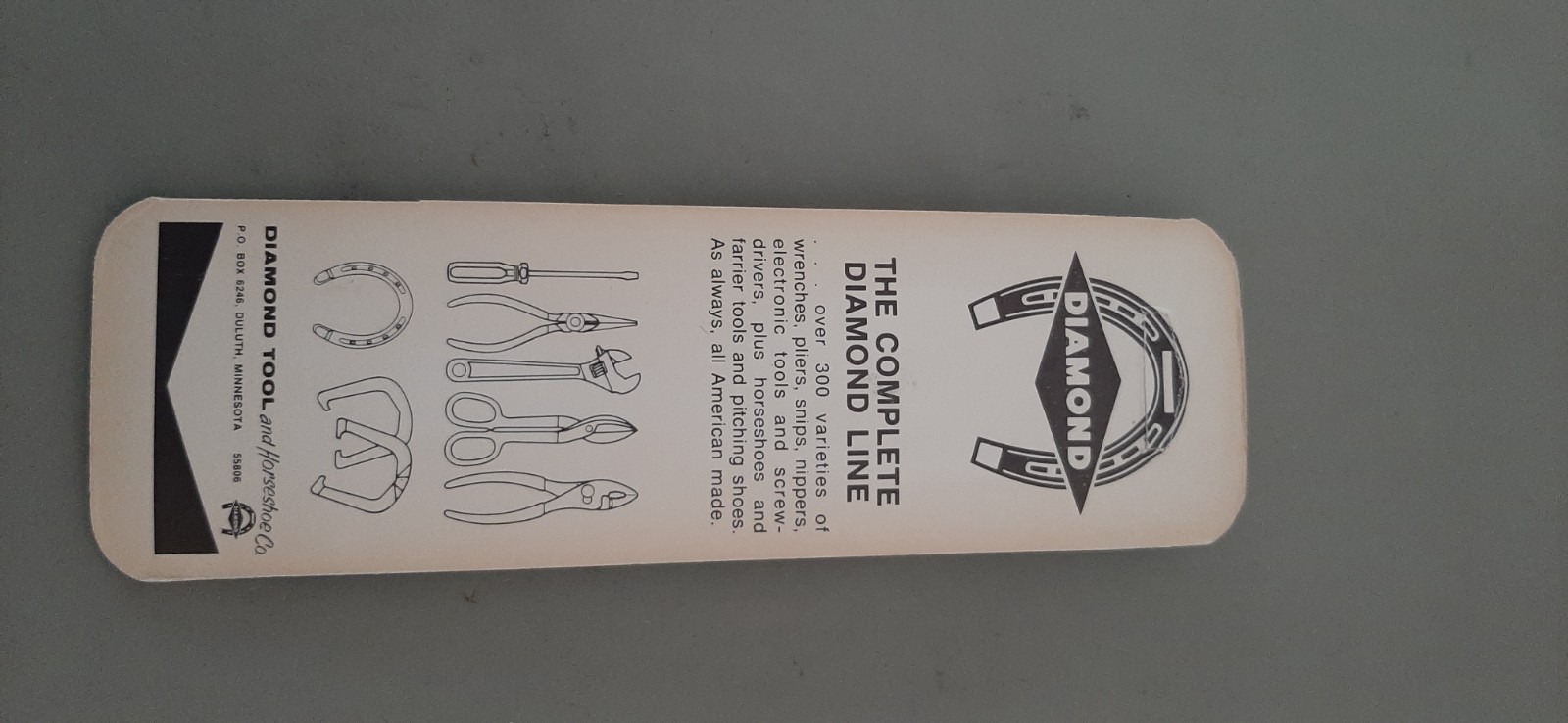 NOS Diamond Horseshoe 5″ Regular Nose w/ Cutter Slip Joint Pliers K15 K15H 9T