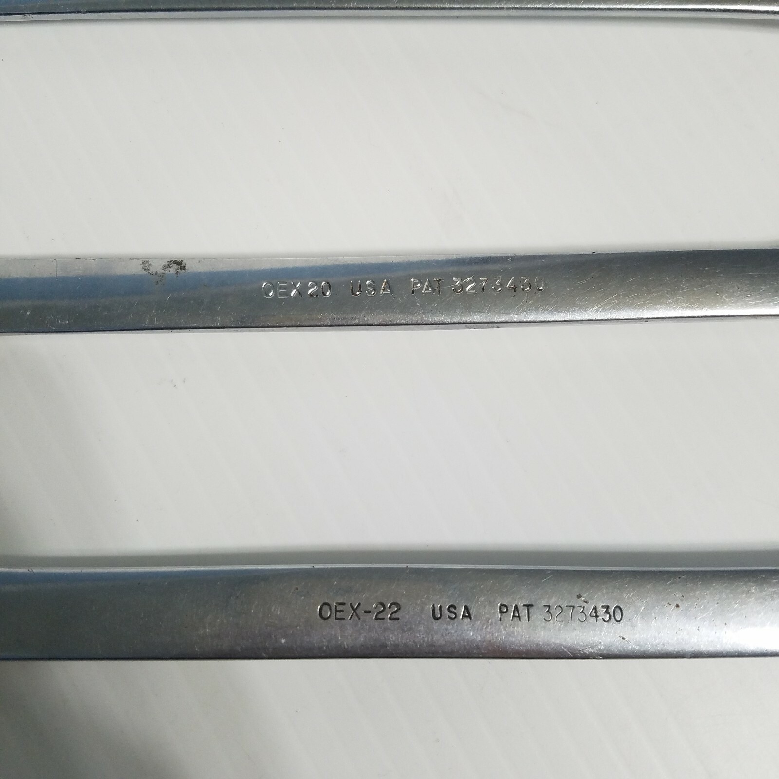 Lot of 5 Snap-on Combination Wrenches 7/16 7/8 5/8 11/16 13/16 12 point OEX USA