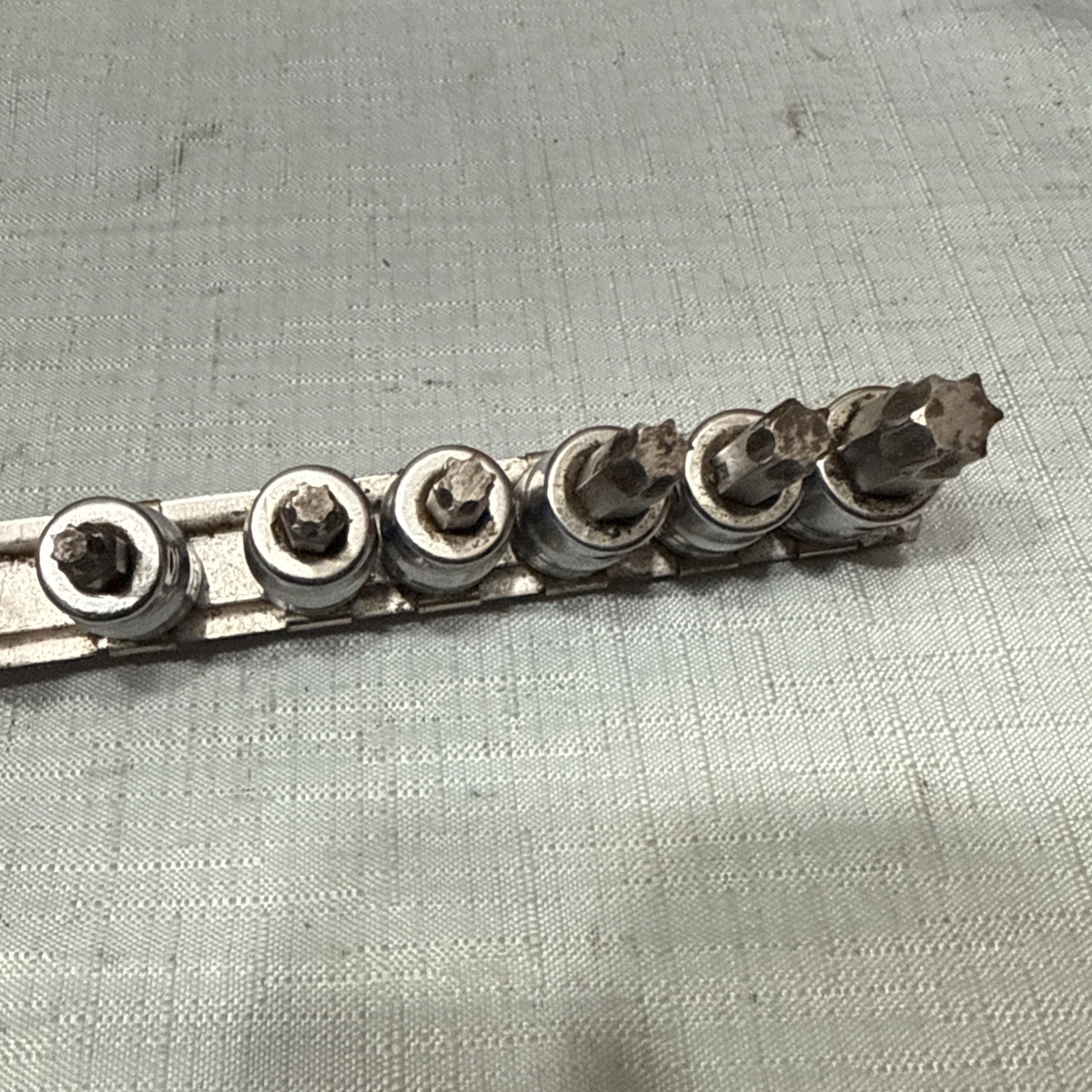 Snap-on 12 Piece 1/4″ 3/8″ 1/2″ Drive Torx Socket Set T8 to T55 Read