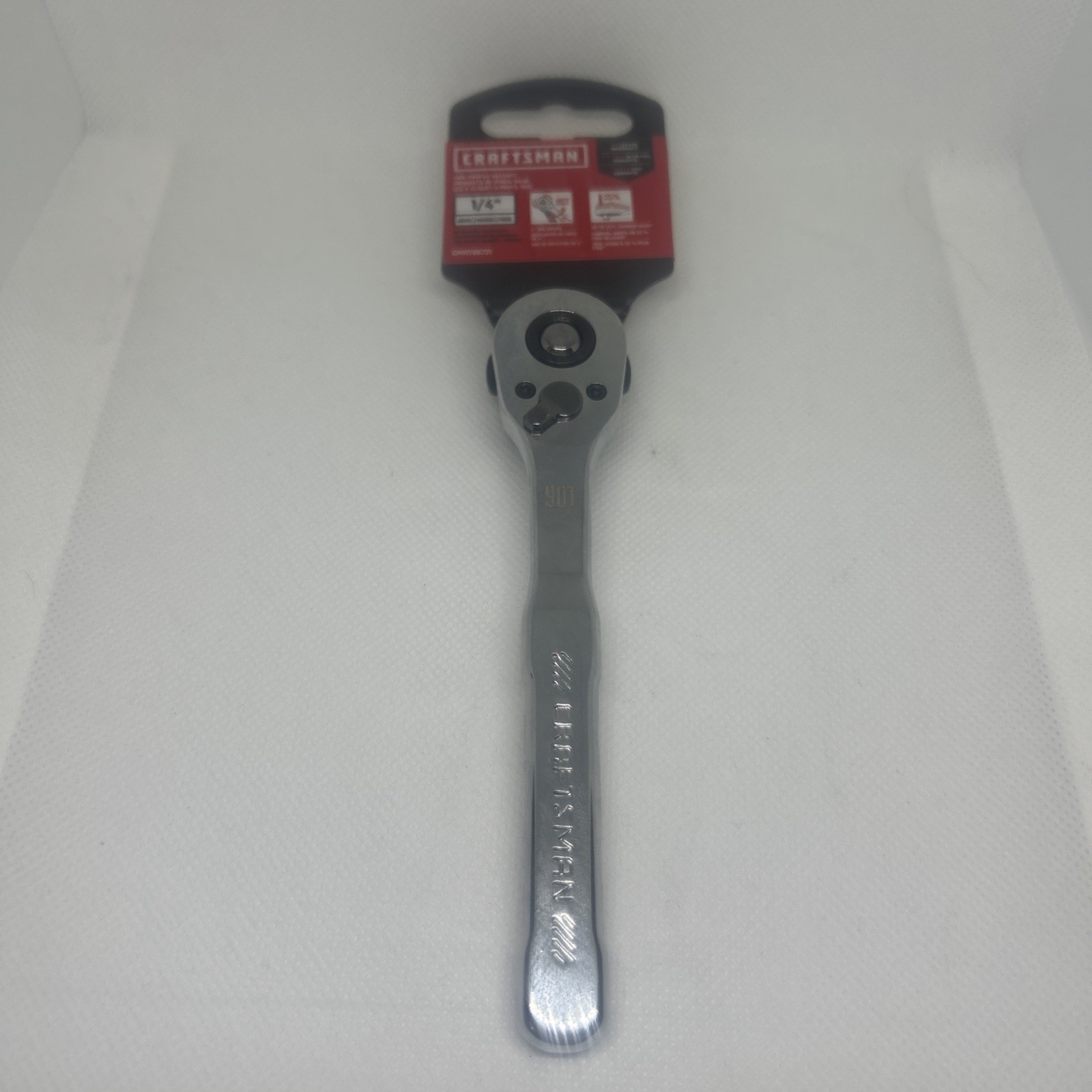 NEW CRAFTSMAN 1/4-inch Drive 90 TOOTH! CMMT86721 Ratchet Socket Wrench