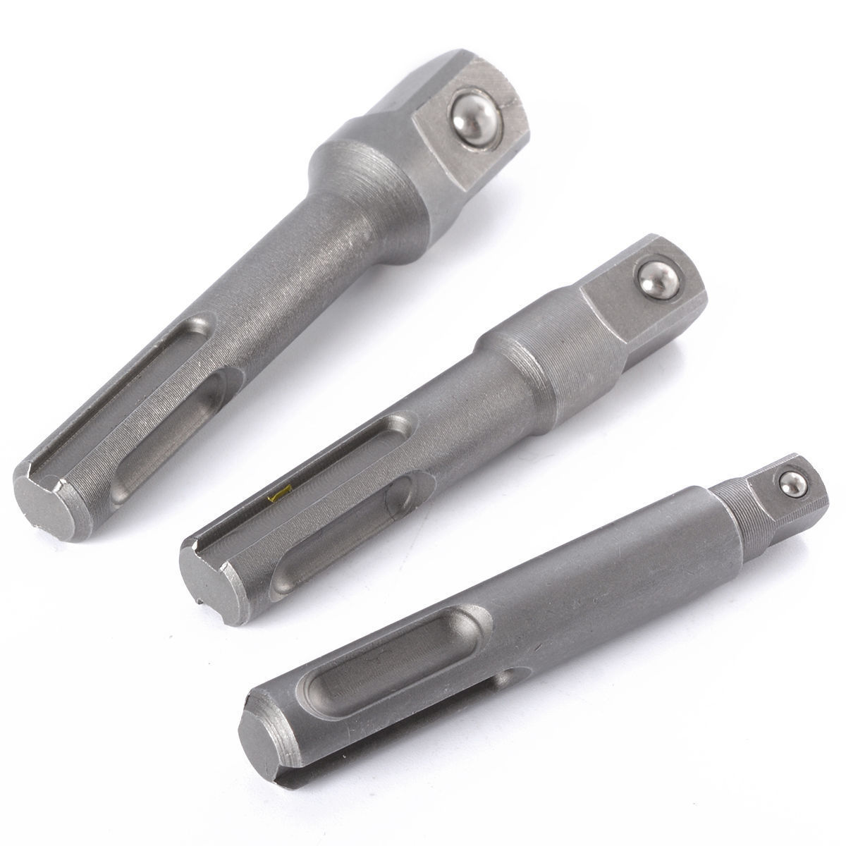 SDS Plus Socket Driver Set 3Pcs for Hammer Drills Fits Hitachi, Hilti, Milwaukee