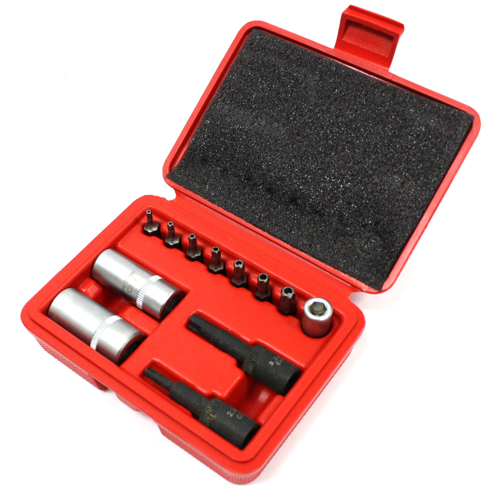 12 pc Air Conditioning Service Kit | SW12 SW15 Specialist Socket 5 Point Tamper
