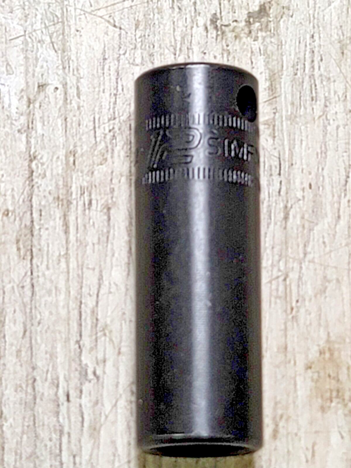 Snap-On Tools USA NEW 3/8″ Drive 12mm Metric Deep 6 Point Impact Socket SIMFM12