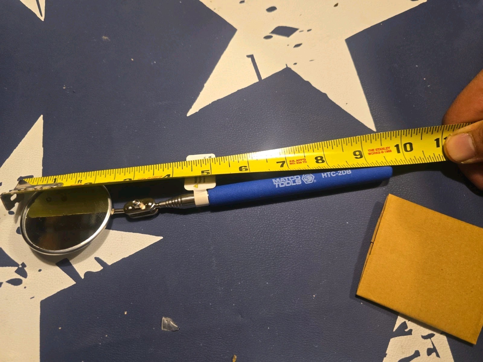 New Matco Tools 2-1/4″ Telescoping Round Inspection Mirror Blue Handle HTC2DB