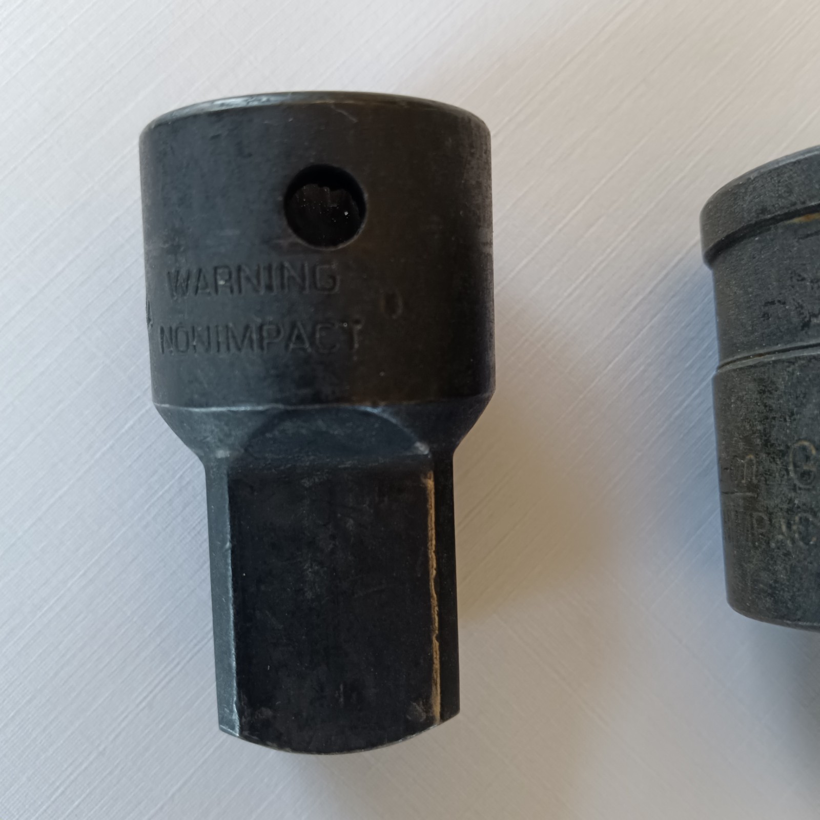 Snap-On GLA12B AND GLA62 1/2″ to 3/4″socket adapters black oxide