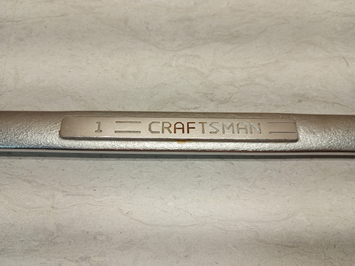 CRAFTSMAN STD 12 point COMBINATION WRENCH 1″ -VV- 44705 FORGED IN USA
