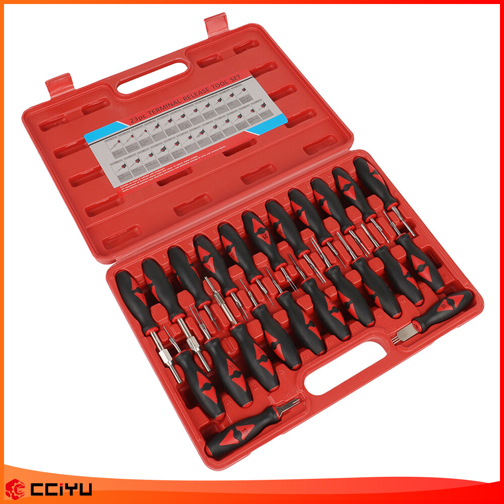 ✅23Pcs Car Terminal Tool Kit Electrical Connector Release Removal Tool Universal