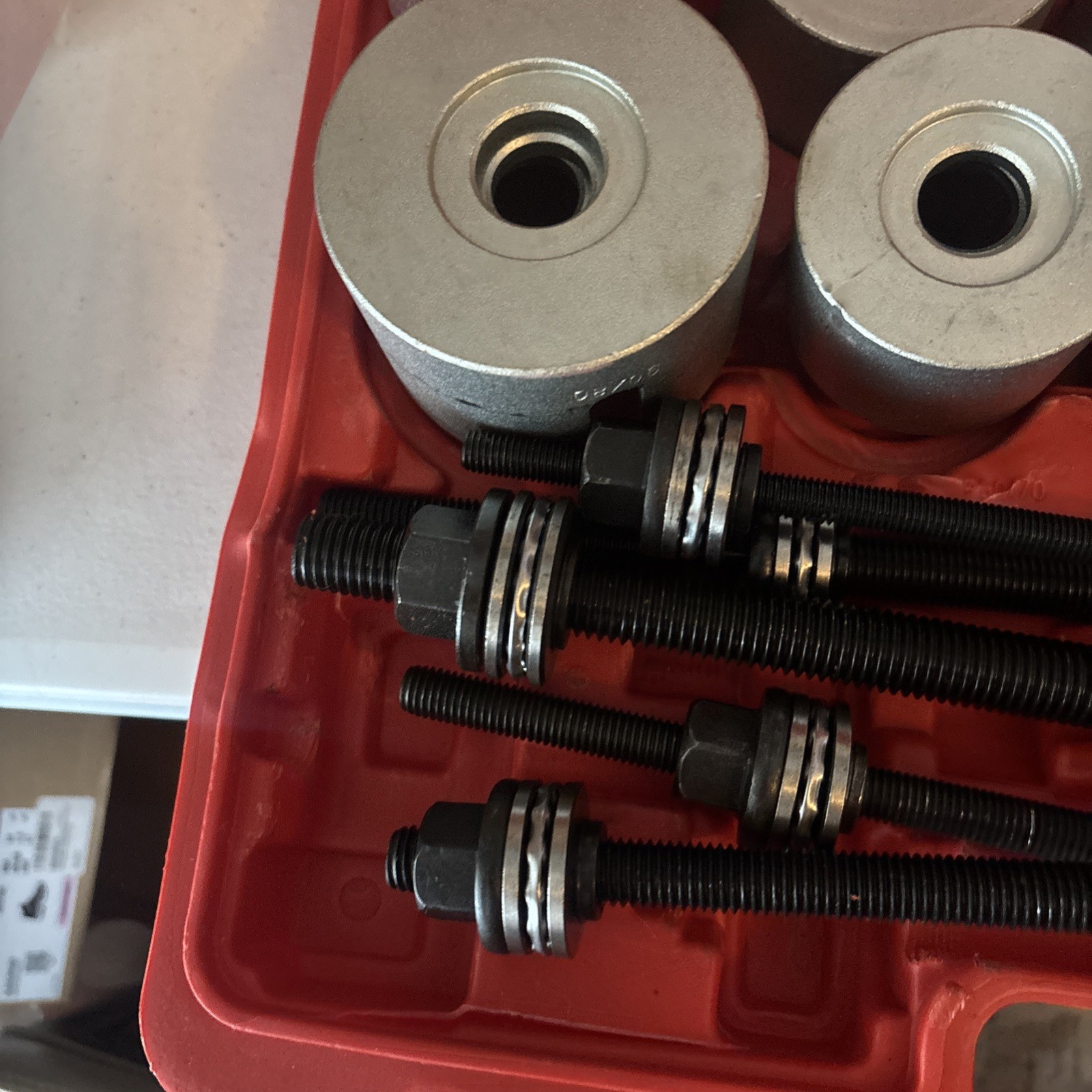 27 Pieces Press and Pull Sleeve Kit Bearings Bushes and Seals Remove&install Set