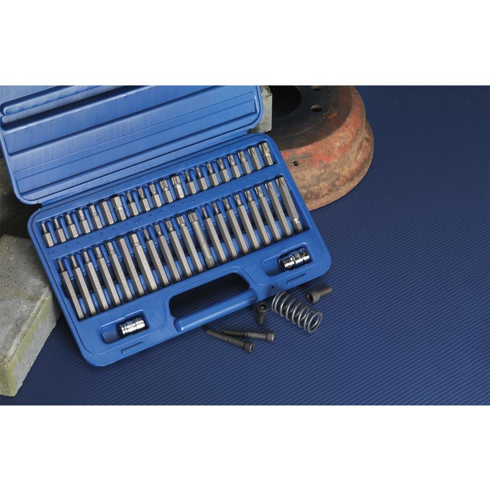 Sealey AK219 42 Piece Torx Spline Hex Bit and Driver Set