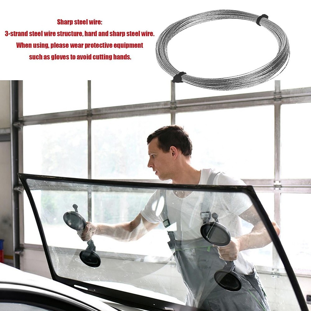 Precise and Stable Windshield Cutting with Manganese Silicon Carbon Steel Wire