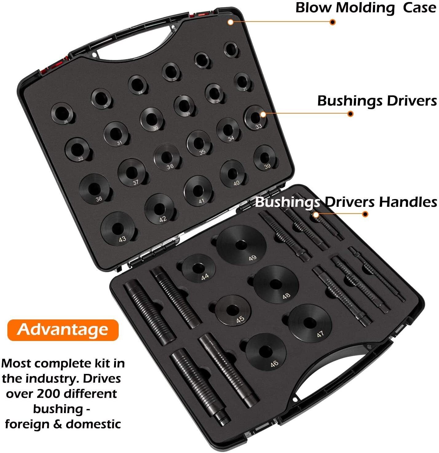 T-0220-39 Master Bushing Driver Kit Bushing Bearing Seal Installer Remover Tool