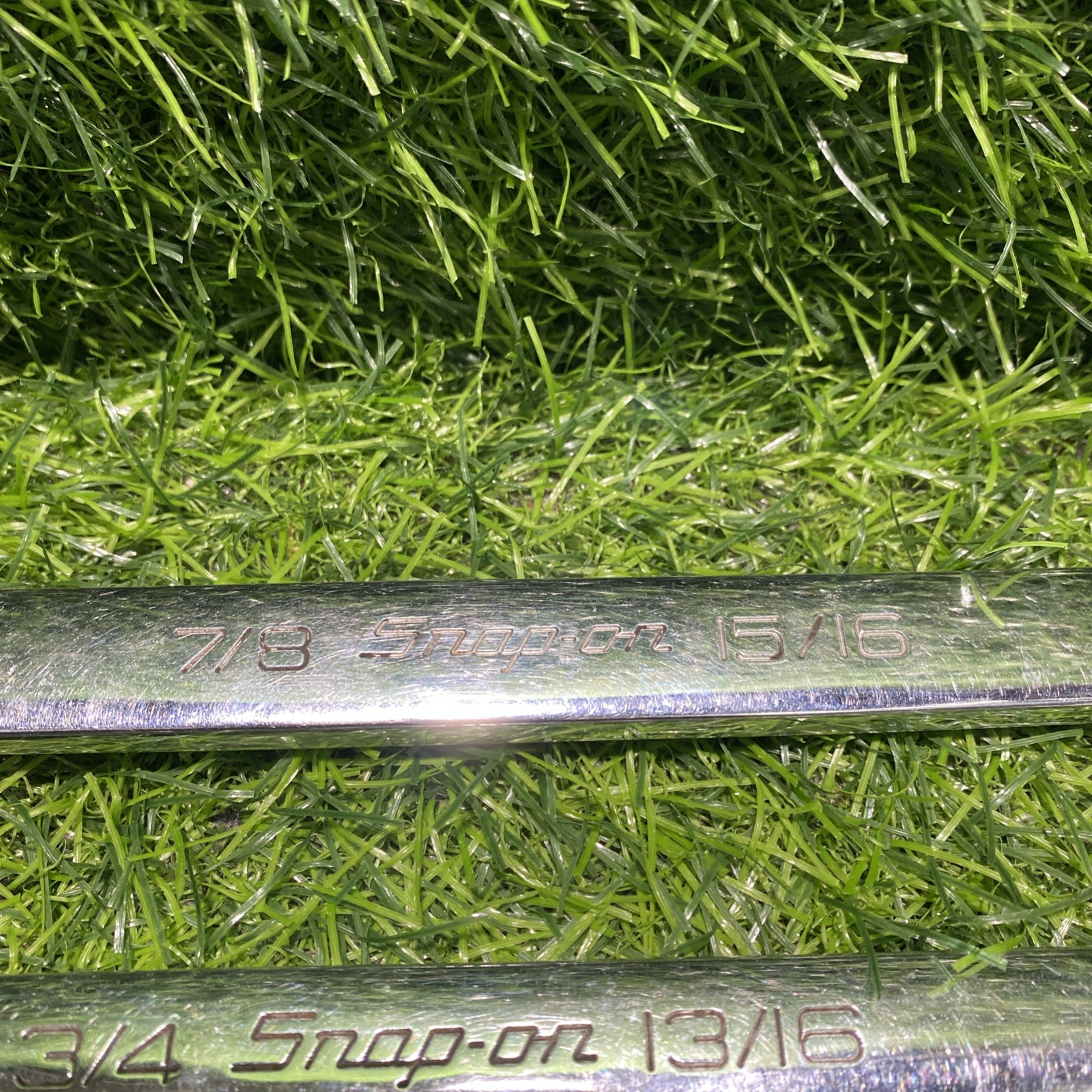 Snap On XB-A 10 Degree Off Set Box Wrench Set Of 5 Pieces From 3/8”to 15/16”