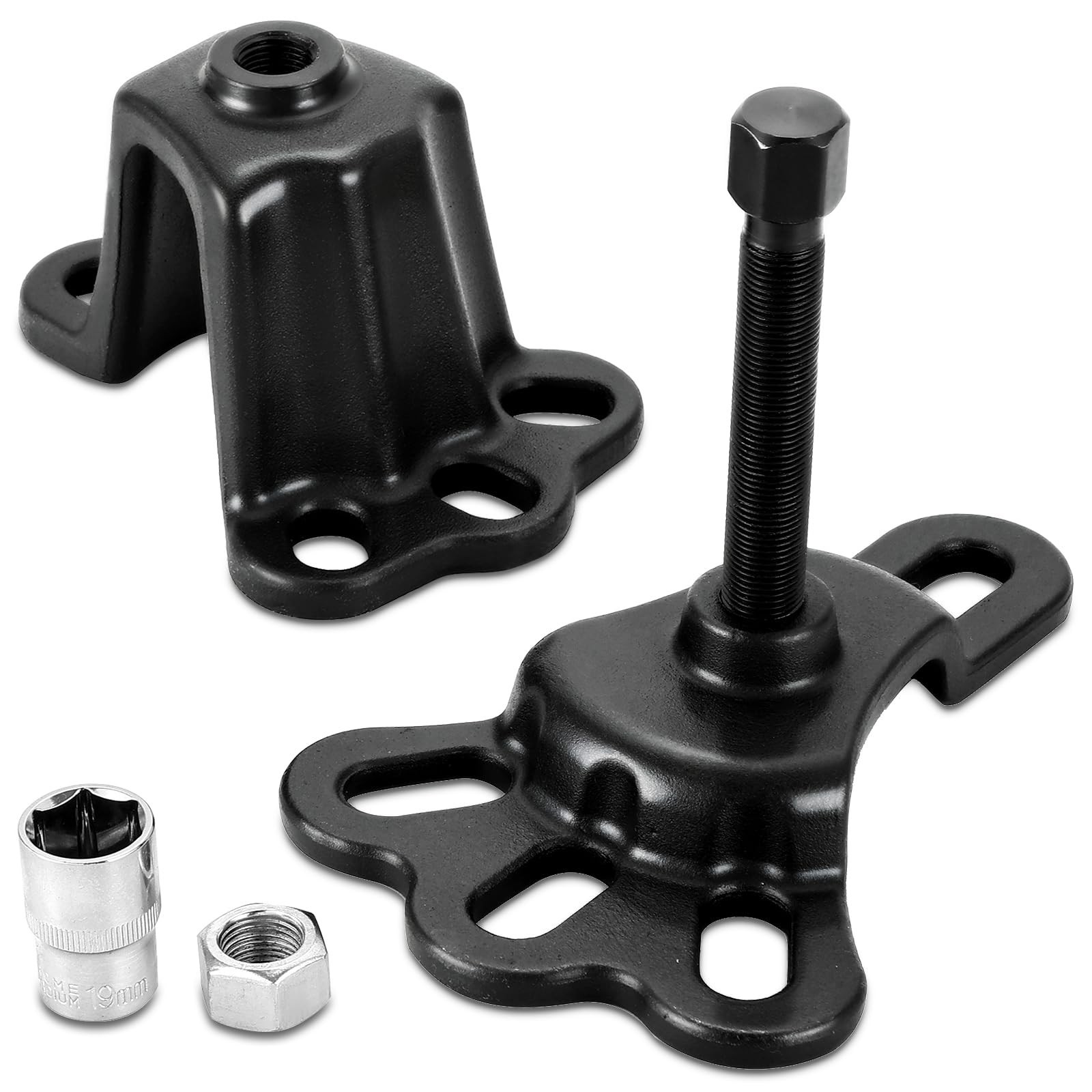 Universal Front & Rear Wheel Hub Puller Set, Axle Remover Tool, 3-1/4» to 5-1/2