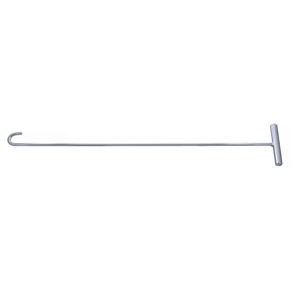 90010 5th Wheel Pin Puller 31 Inch Heavy Duty Chrome Plated Steel Rod J-Hook