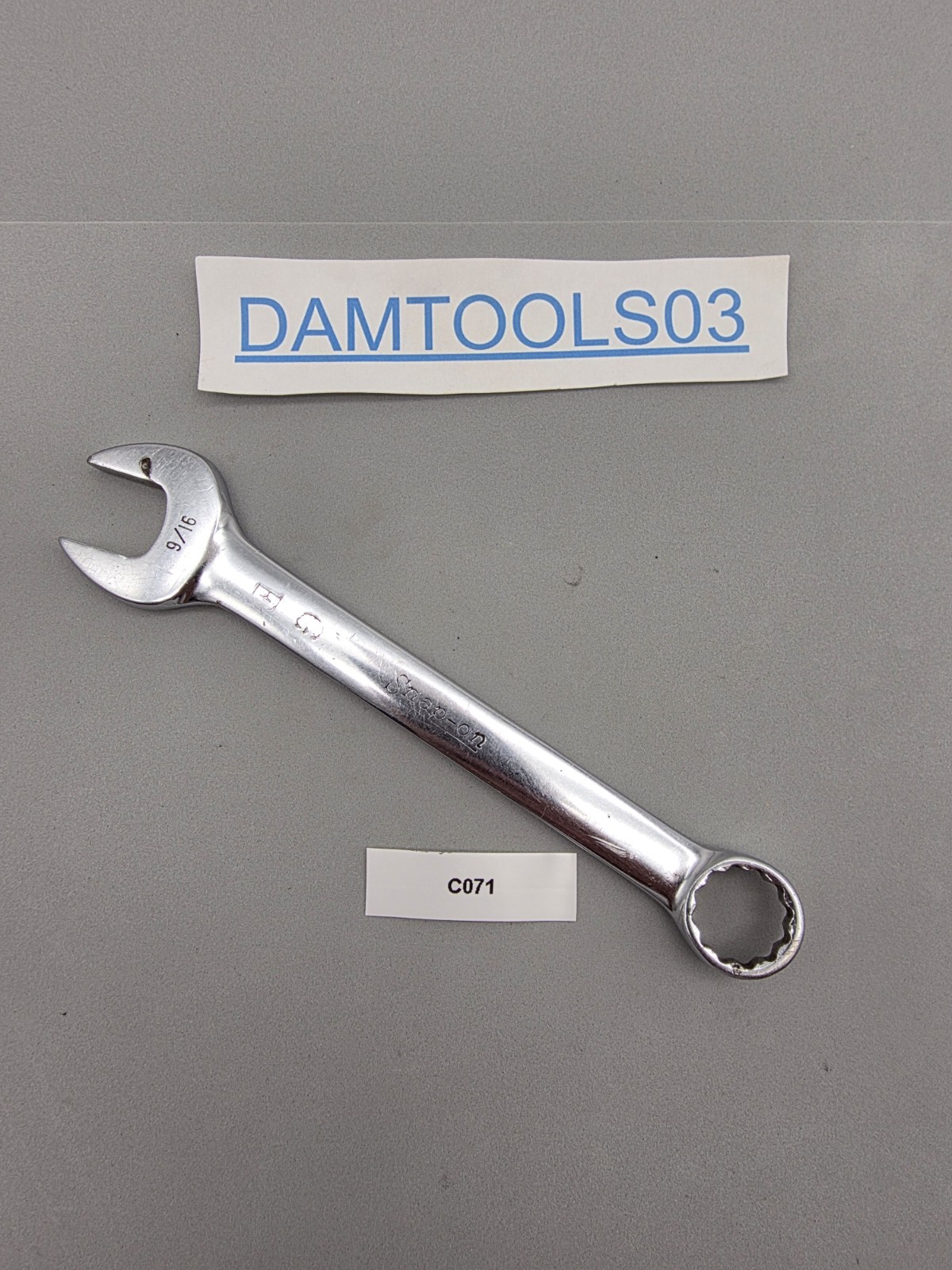 Snap-On Tools 9/16″ Combination Wrench OEX-180 USA