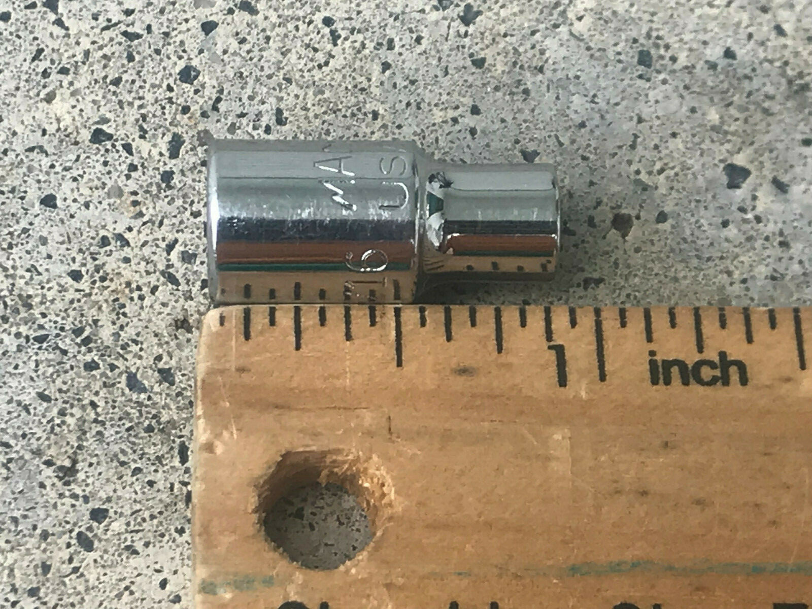 Mac Tools M66 – 3/16″ Shallow 6 Point 1/4″ Drive Chrome Socket USA