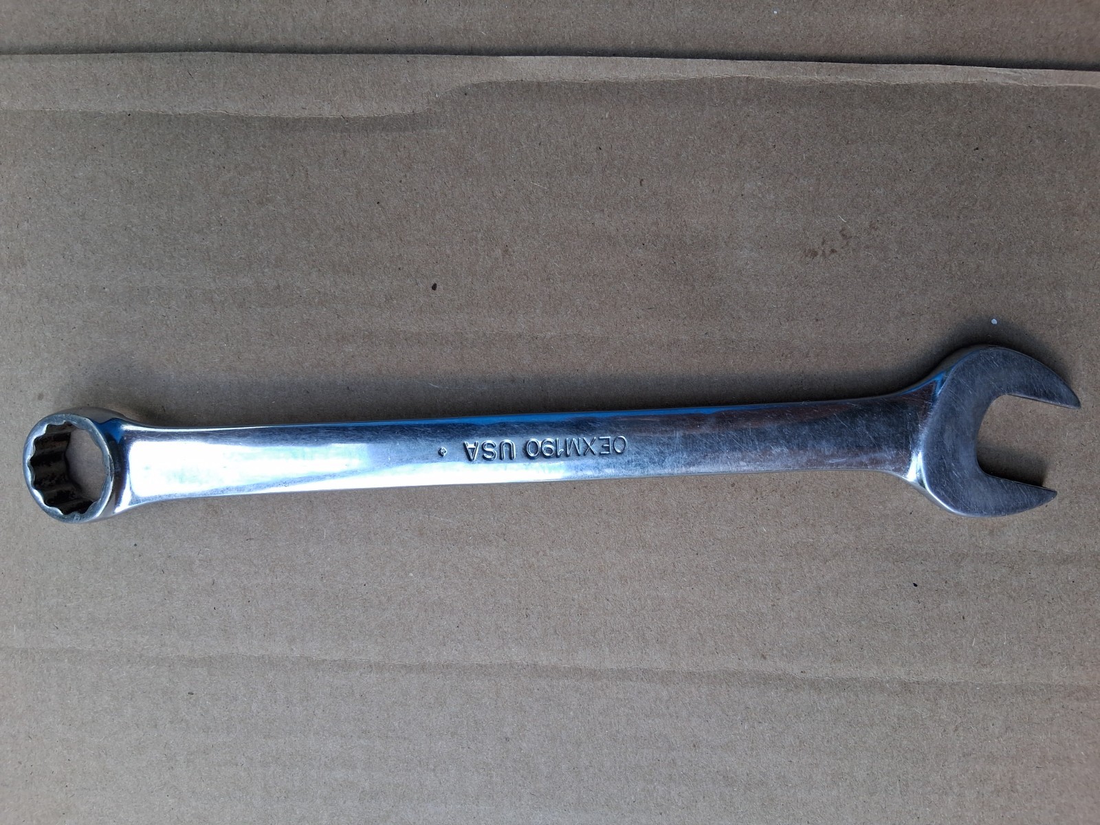 SNAP-ON 19MM COMBINATION WRENCH OEXM190 METRIC TOOL FLANK DRIVE 12 POINT 🇺🇸