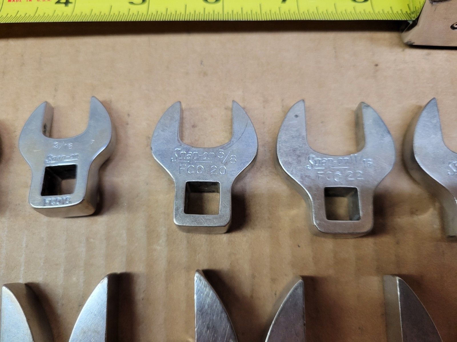 Snap-on USA 12-Piece 3/8″ Drive SAE Crow Foot Set 3/8″ – 1-1/16″
