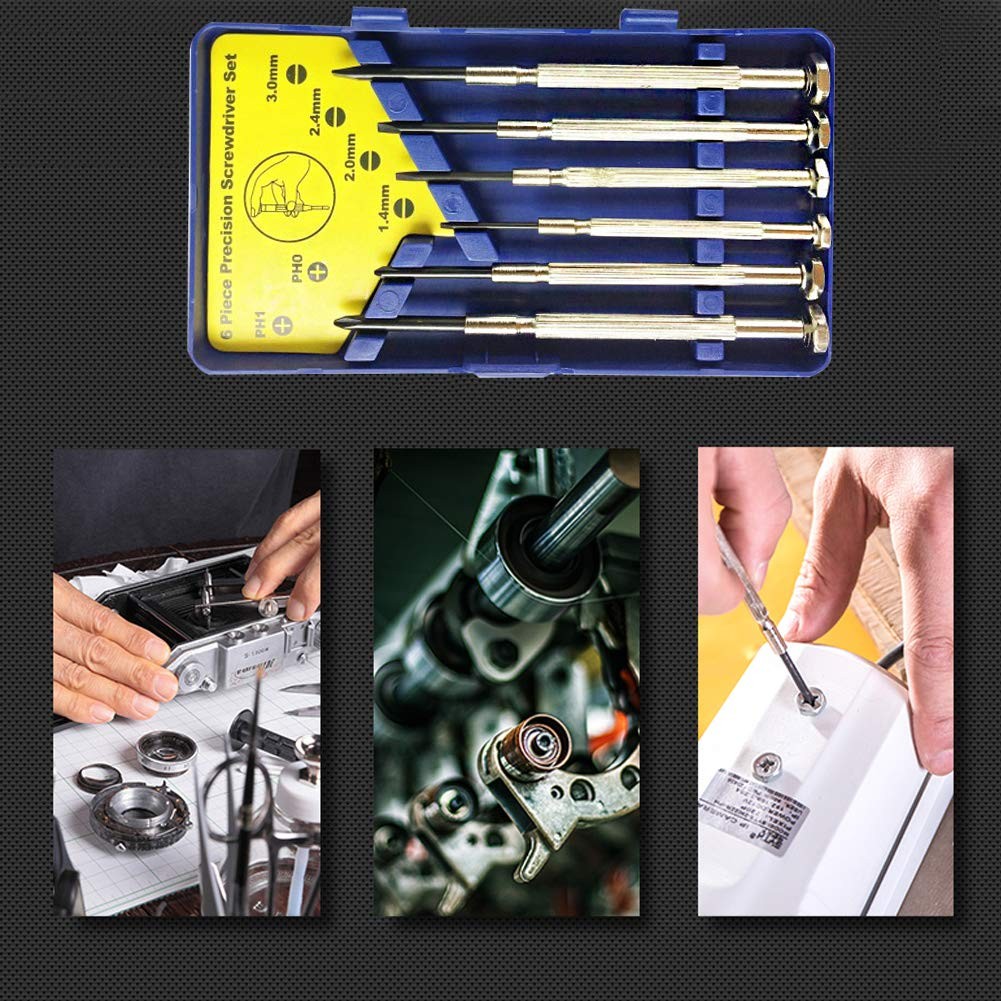 1 Pack Precision Screwdriver Set, Small Kit in case 1
