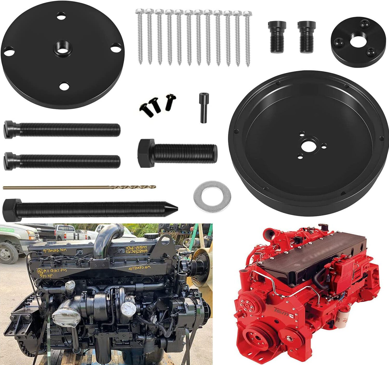 3164302 Crankshaft Rear Oil Seal Remover Installer Tool for Cummins ISM L10 G M1