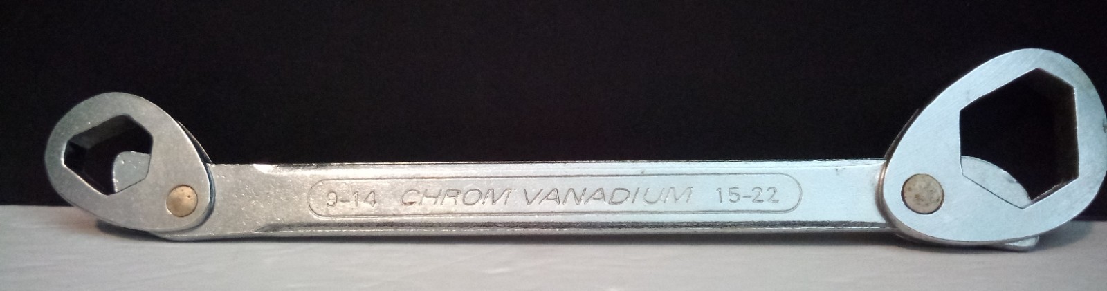Chrom Vanadium Multi Wrench 3/16″ & 13/16″SAE / 9-14mm & 15-22mm Metric