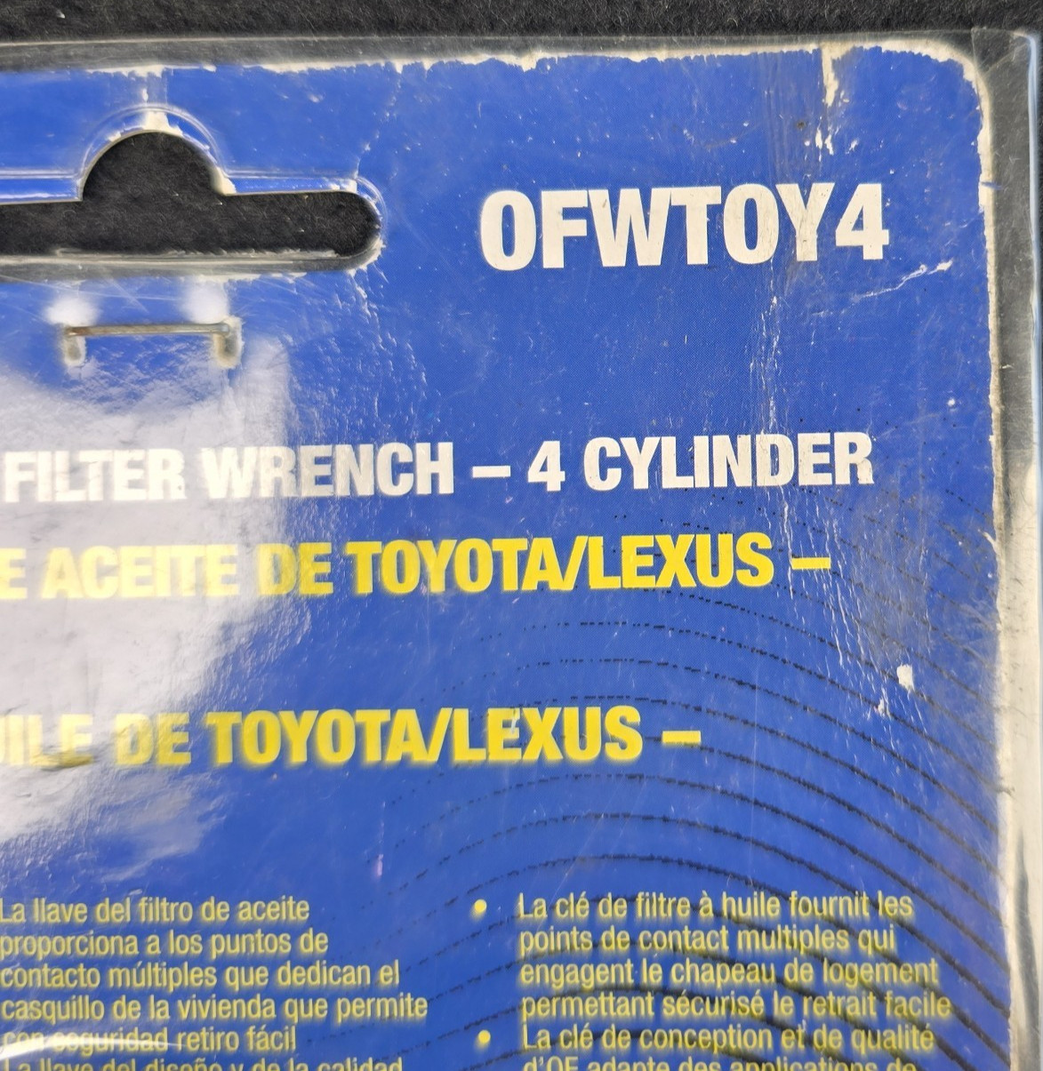 Blue-Point OFWTOY4 Toyota Lexus Oil Filter Wrench 64.5mm 14 Flute 3/8″ Drive NOS