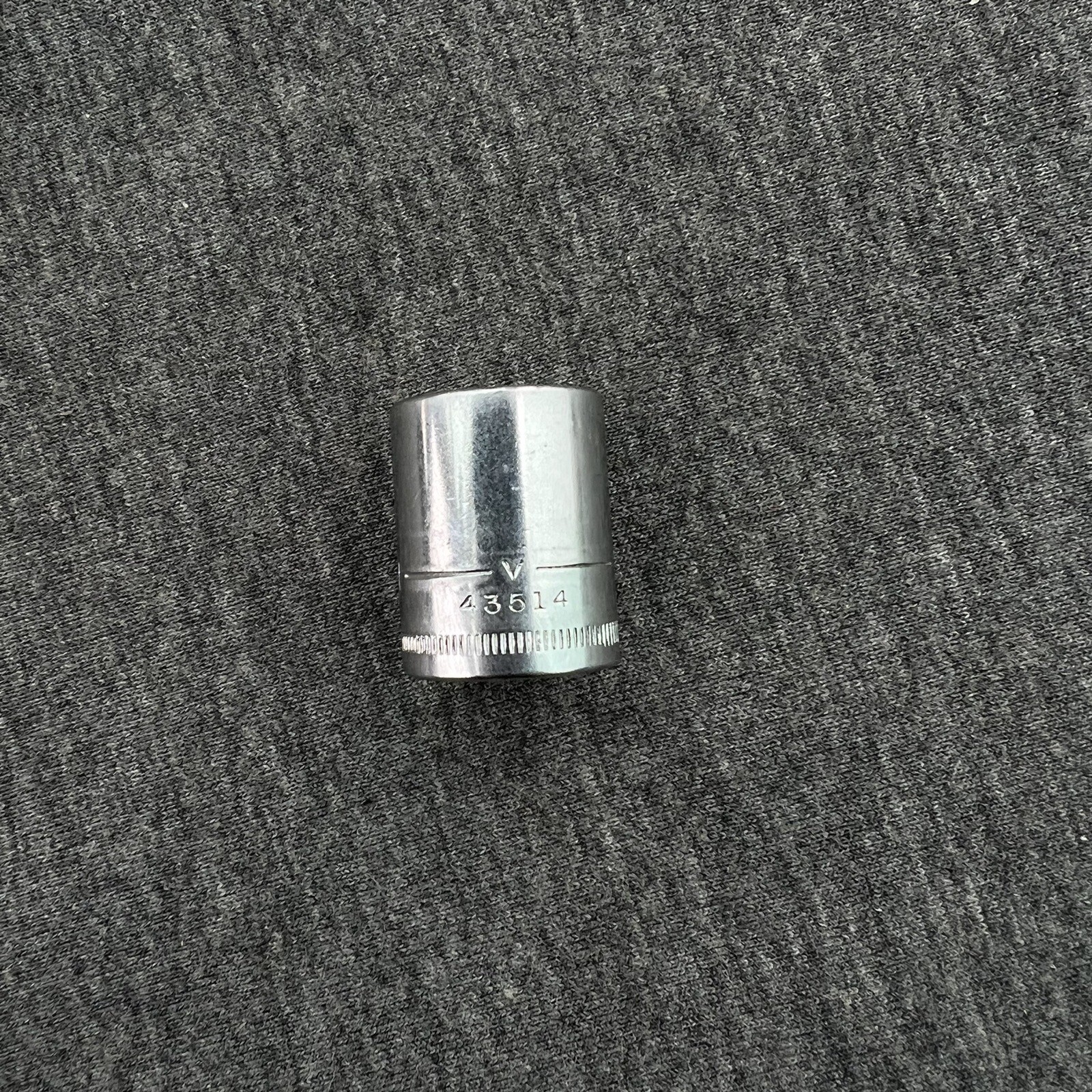 Vintage Craftsman 1/4″ Drive 13MM 6 Point Shallow Socket Metric V 43514 USA