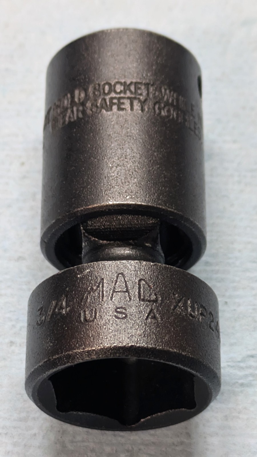 Mac Tools Swivel Socket Set -3/8 Drive-6 Piece-Made In USA -XUP- See Description