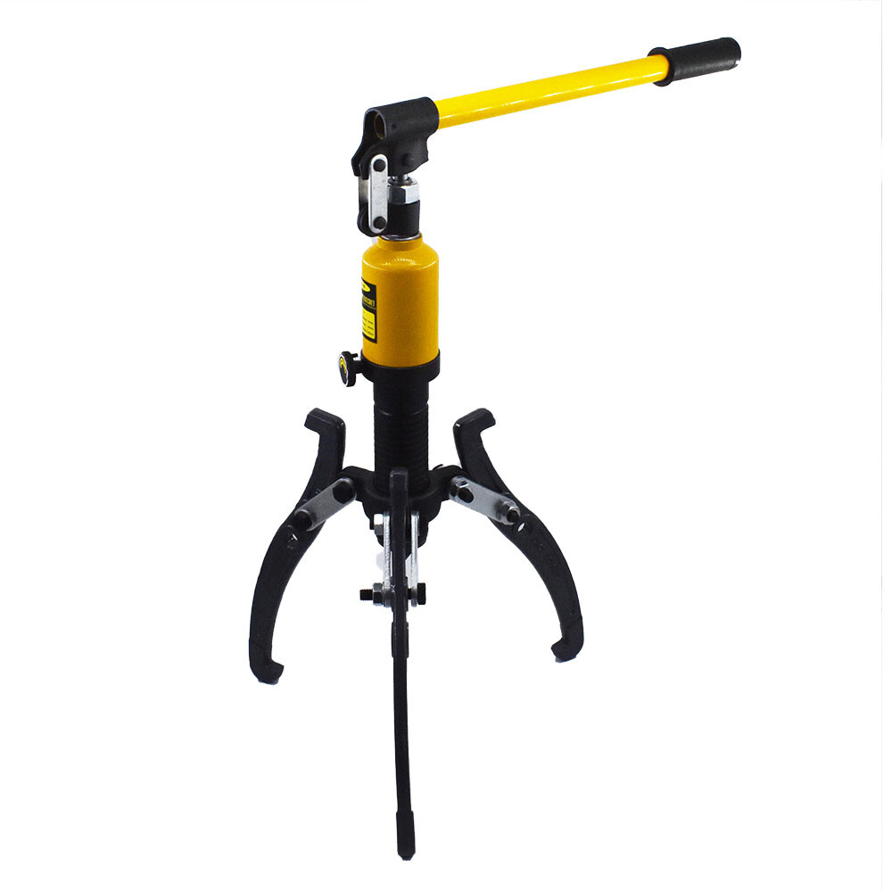 5T Hydraulic Bearing Gear Puller Wheel Hub Puller Separator Garage Tool 3-Jaws