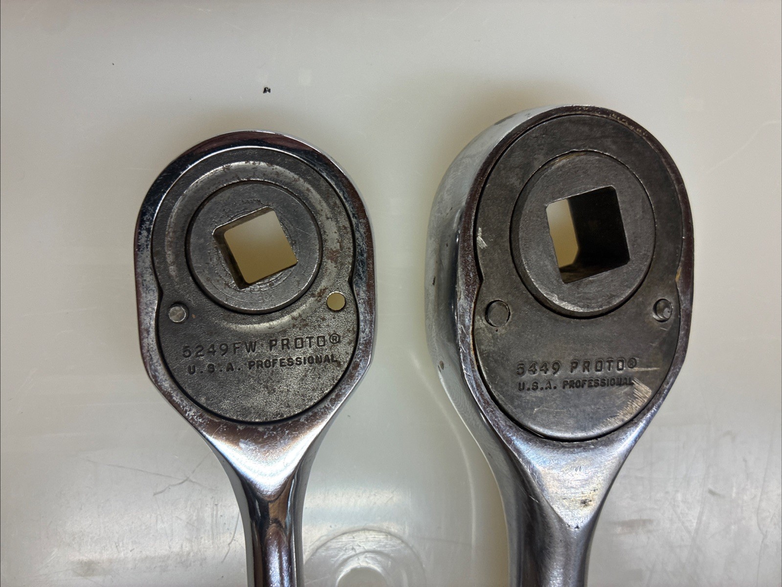 Proto 5449, 1/2″ Drive, & Proto 5429, 3/8” Drive, Pro. Female Drive Rachets