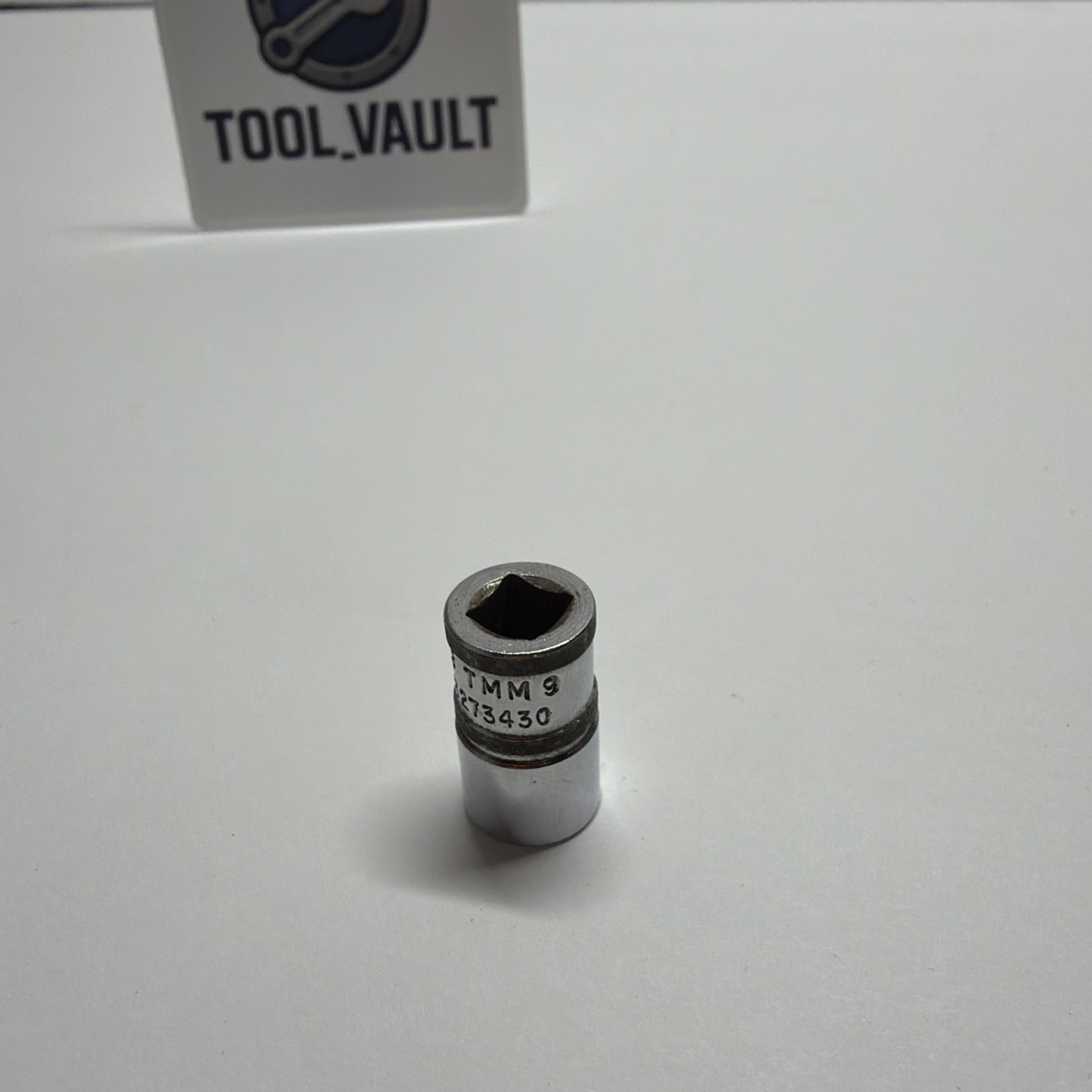 Snap On Tools TMM9 1/4 Drive 6point Shallow Socket *USA MADE*🇺🇸