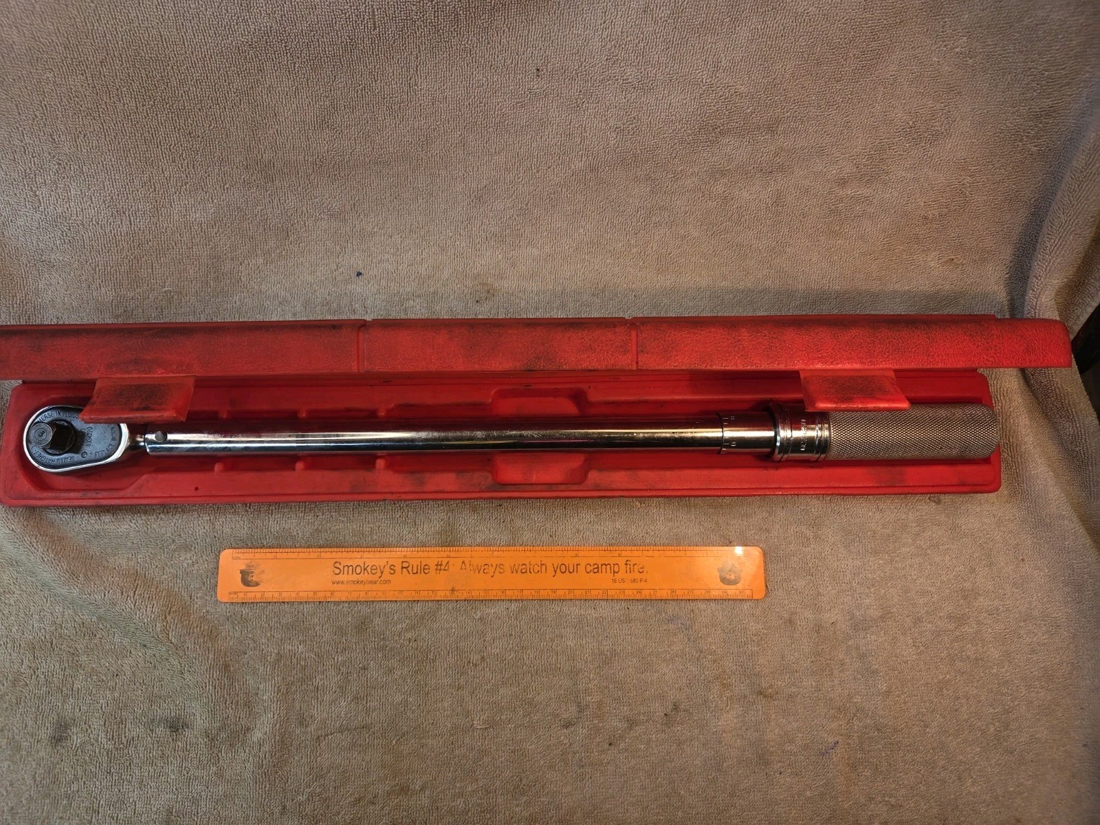 SNAP-ON TOOLS QC3R250 1/2″ drive 50–250 ft-lb TORQUE WRENCH TOOL